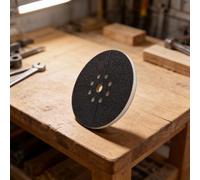 ARMYJY 9-Inch 8-Hole Drywall Sander Pad with Foam Interface for IM03 IMQ-919, Efficient Dust Extraction for Smooth Wall Finishing