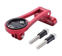 ARMYJY Adjustable Bicycle Stopwatch Stand, Lightweight Headlight Bracket Camera Mount Stand For Road Mountain Bike(red)