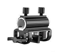 ARMYJY Balcony Umbrella Holder Clamp,Garden Fence Parasol Portable Decking Holding Bracket Stand Removable (black)