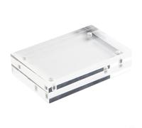 ARMYJY Clear Acrylic Poster Frame, Securely Held Together with Magnetic Corners (5.5 x 8.2cm)