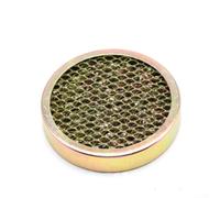 ARMYJY Colored Zinc Motorcycle Air Cup Carburetor Filter Intake Guard Dust for Proof Noise Reducer Bike Accessory Silver