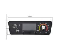 ARMYJY Digital LCD Thermostat Control Board for Wood Pellet Grill P7-340 700, Direct Ignition with Dual Probe Interface, 200F-475F Temp Range