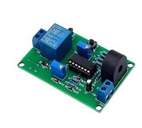 ARMYJY DIY Automatic Power Off Energy Saving Socket Circuit Board Soldering Practice Kit for Electronics Learning and Experiment, Green PCB 71x46mm with LM324 Current Detection Module