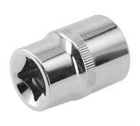 ARMYJY External for torx Socket E10-E24 1/2 Inch Drive Female Star Bit for Ratchet Wrench Auto Repair Heavy Duty for s2 Steel Single Piece(E24)