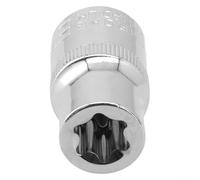 ARMYJY External for torx Socket E10-E24 1/2 Inch Drive Female Star Bit for Ratchet Wrench Auto Repair Heavy Duty for s2 Steel Single Piece(E14)