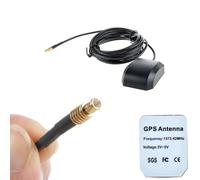 ARMYJY External GPS Active Antenna MCX Male for Garmin GPSMAP 60 60C 60CS 60Cx 60CSx, High Gain for lna Waterproof Magnetic Mount with 10ft Cable
