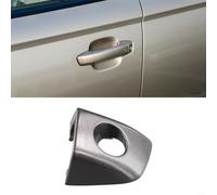 ARMYJY for A6 Front Left Driver's Side Door Handle Key Lock Trim Cover Built to Last with Elegant Finish (White)