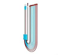 ARMYJY for iphone for Power On Cable 6-17 Pro Max Repair Tool Board for starter Gold Plated for contact 80mm
