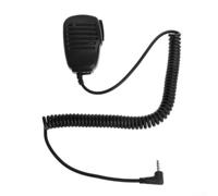 ARMYJY Handheld Speaker Mic for Yaesu FT-60R FT-250R Radios - High Sensitivity Wired Mic with Detachable Clip - External Communications Speaker for Hiking Driving - ABS Build SSM-17A