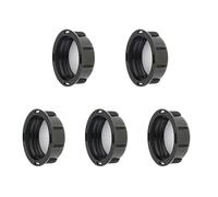 ARMYJY IBC Tank Fitting 5Pcs IBC Tank Accessories End Cap S60X6 60 mm Coarse Thread IBC Tote Tank Cover
