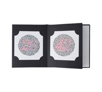 ARMYJY Ishihara Color Blindness Book 2026 Edition, 38-Plate Optometry Screening Kit for Red-Green Deficiency Detection, Professional Paper Album for Clinical and Home Use, Black Cover