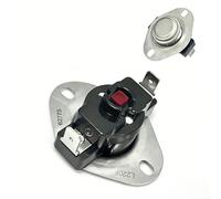 ARMYJY Manual Reset High Limit Thermostat 62775 - Compatible with Dacor Range Ovens Overheat Stat Safety Sensor Metal 2 by 1.5 Inches