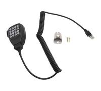 ARMYJY Microphone for Kenwood TM-271A TM-281A TM-471A TM-D710A TM-V71A, 16-Code Entry, Noise Canceling, RJ-45 8-Pin, 5ft Cable, Anti-Slip PTT for Mobile Radio