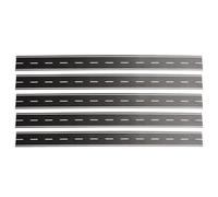 ARMYJY Pack N Scale Road Strips 1:160 Black Flexible Self-Adhesive Paving Tape 40mm x 500mm for Model Train Layouts and Dioramas