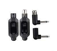 ARMYJY Professional XLR -Wireless Microphone System Converter Transmitter Receiver,6 Hours Battery Life For Dynamic Mic Audio Mixer(1 in 1)