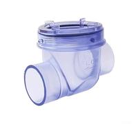 ARMYJY PVC Check Valve,Prevention Backflow Valve Water Valve Easy Installation For 50Mm Drain Pipes Connection(A)