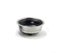 ARMYJY Removable Stainless Steel Coffee Machine Accessories Filter Basket Reusable Filter Portafilter Basket Pressurized Mesh Filter Basket Coffee Machine Replacement Parts(Single cup)