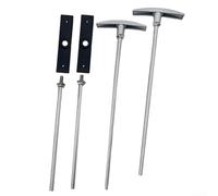 ARMYJY RV Waste Valve Extension Handle for T1046 TX9HPB Secure and Easy Operation for Black Tank Valve Systems (2 Sets)