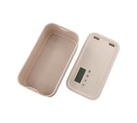 ARMYJY Timed Lock Box with Digital Timer up to 30 Days, Secure Combination Storage for Phones Snacks Meds, 2.8L ABS Container for Home Travel, Grey