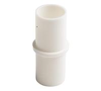 ARMYJY Washing Machine Drain Hose Extension Kit with U-Shaped Plastic Bracket, PVC Fitting & 2 Stainless Steel Clamps, 21mm OD, White