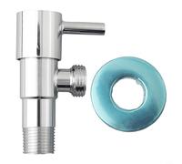 ARMYJY Water Stop Valve,Wall Mounted Angle Valve,Angled Water Isolating Valves Diverter for Wall Mounted Basin Sink