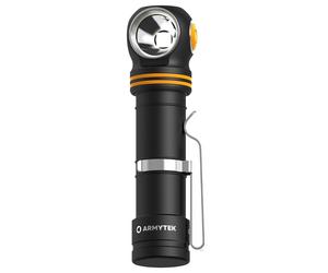 Armytek Elf C2 Max LR USB-C White Angled and Head Torch - 4500 lumens