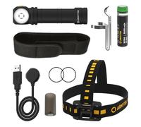 Armytek Wizard C2 Pro Max LR Warm LED Flashlight with Belt Clip with 3870 Lumen Battery Case 151g
