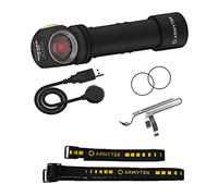 Armytek Wizard C2 WR Magnet White & Red LED Headlamp with Magnetic Battery Holder 1100 Lumens 3 Hours 65g