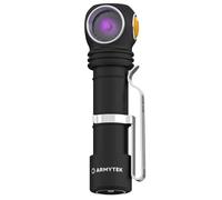 Armytek Wizard C2 WUV Magnet USB White PCB Headlamp and Angled Flashlight - 1100 lumens
