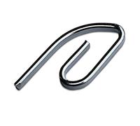 ARNAIN 50 Pcs Metal Curtain Hooks for Curtains with Rail System, Heavy Duty and Quality Curtain Hooks, Greater Strength than Plastic Hooks. (50pcs Metallic)