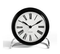Arne Jacobsen Clocks AJ Roman table clock black