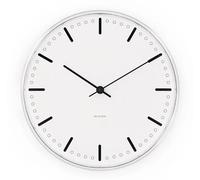 Arne Jacobsen Clocks Arne Jacobsen City Hall White, Ø29 cm