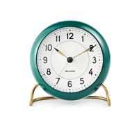 Arne Jacobsen Station Table clock Rosendahl Timepieces Petrol-White - 5709513436782