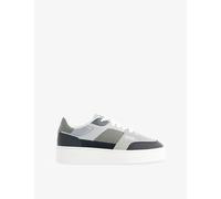 Arne Mens Arne Arena 2.0 Leather Trainers Grey Mid Eur 44 / 10 UK Men