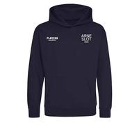 Arne Slot Logo Kids Hoodie - Navy / 12-13 years