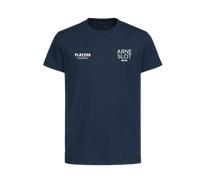 Arne Slot Logo Kids T-Shirt - Navy / 5-6 years