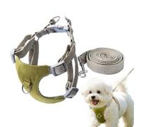 Arnés Para Perro Tamaño Mediano - Arnés Antitirones Mascotas Con Cuerda | Chaleco Ajustable Mascotas Con Asa De Control Fácil, Accesorios Transpirables De Oxford Para Cachorros En Paseos