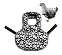 Arnés Protector Para Gallinas, Ajustable Delantal Protector Impermeable Para Aves De Corral, Vestuario Avícola Paras Gallinero Y Corral De Granja31.5x24cm/12.4x9.4in