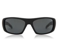 Arnette Men's 4182 0AN4182 219687 62 Rectangular Sunglasses 62, Fuzzy Black/Gray
