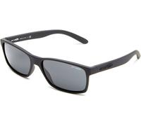 Arnette Italy Designer Sunglasses in Matte Black/Grey Lens AN4185-447/87-59 mm
