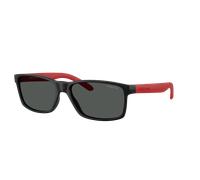 Arnette Man Sunglass AN4185 Slickster - Frame color: Matte Black, Lens color: Dark Grey