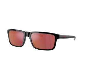 Arnette Man Sunglass AN4322 Mwamba - Frame color: Black, Lens color: Grey Mirror Orange/Yellow