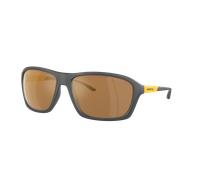 Arnette Man Sunglass AN4329 Nitewish - Frame color: Matte Grey, Lens color: Brown Mirror Gold Polarized