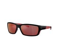 Arnette Man Sunglass AN4336 Frambuesa - Frame color: Black/Red Matte/Shiny, Lens color: Grey Mirror Orange/Yellow