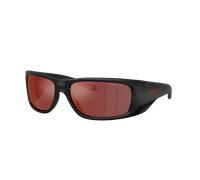 Arnette Man Sunglass AN4345 Flipside - Frame color: Black Matt Top/Shiny, Lens color: Grey Mirror Orange/Yellow