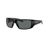 Arnette Man Sunglass Hot Shot - Frame color: Shiny Black, Lens color: Polarized Dark Grey