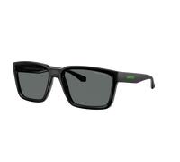 Arnette Man Sunglass Plot Twist - Frame color: Black Matt Top/Shiny, Lens color: Polarized Grey