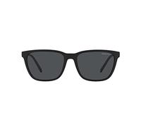 ARNETTE Man Sunglasses Matte Black Frame, Dark Grey Lenses, 57MM, Cortex Matte Black Dark Grey, 57 mm