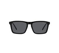 Arnette Rectangle Mens Black Dark Grey AN4283 Shyguy - One Size