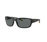 Arnette Unisex Sunglass AN4256 Bushwick - Frame color: Matte Black, Lens color: Polarized Dark Grey